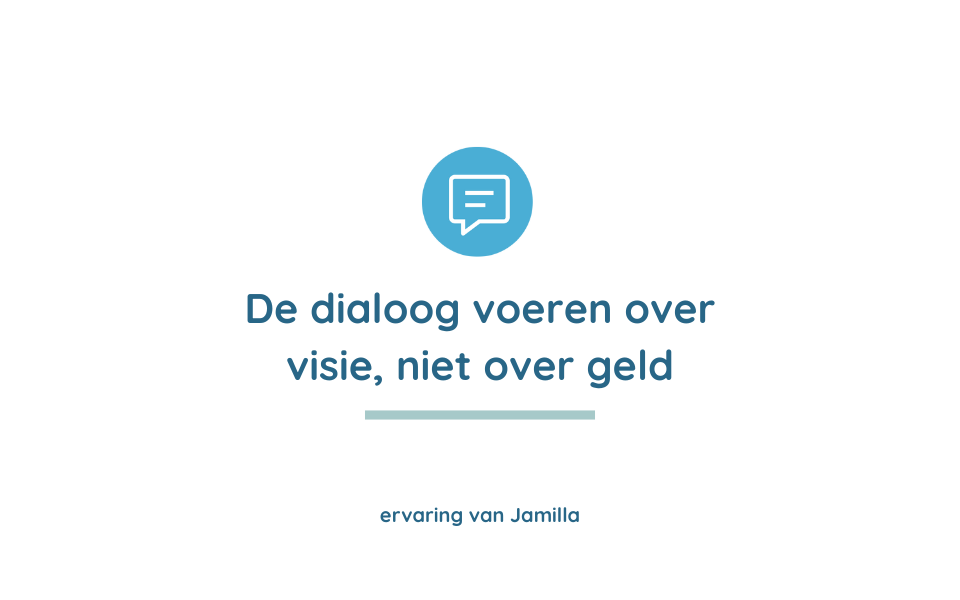 dialoog voeren over visie